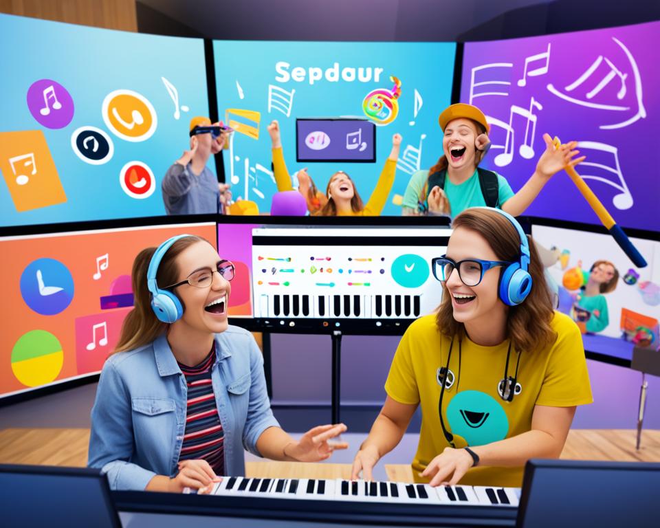 Online Musikschule Klassenzimmer